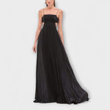 Mireille - Elegantne maxi kleit plisseeritud ja avaga