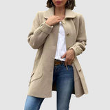 Martina - Klassikaline oversize mantel nöbitega