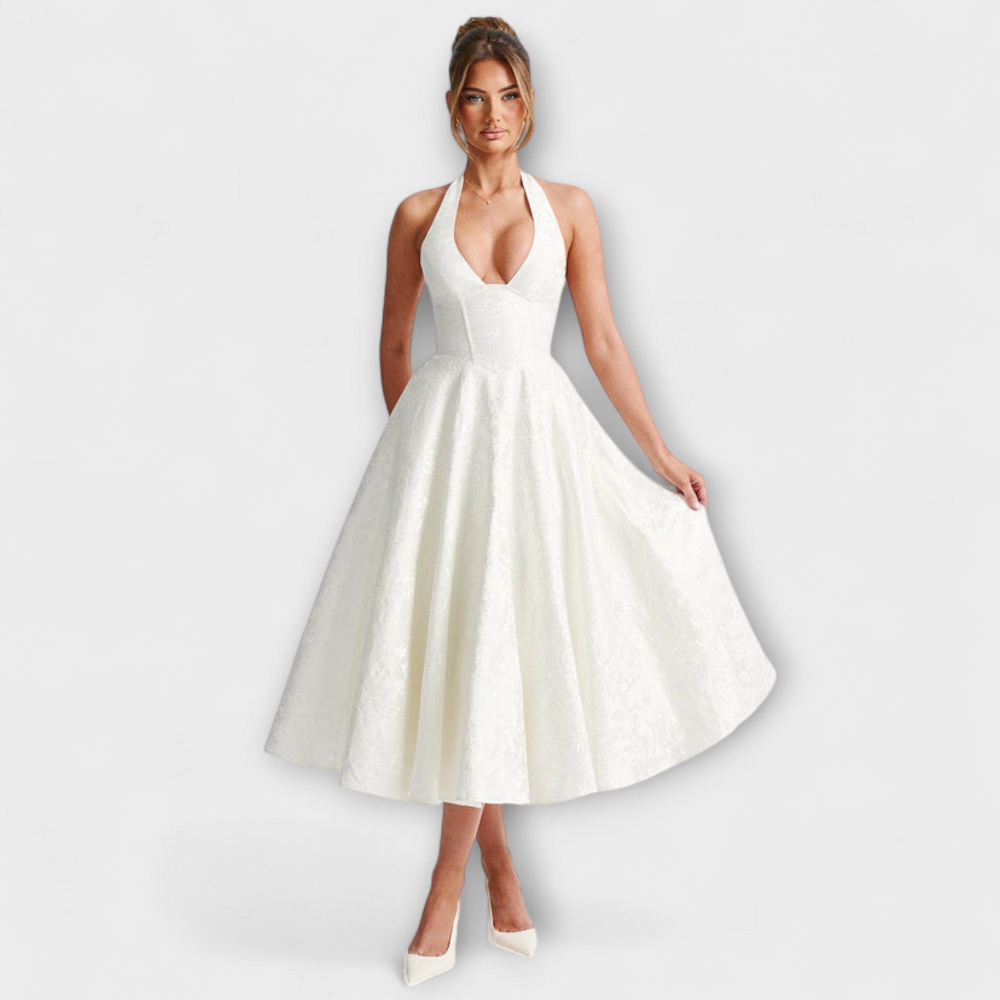 Catalina - Romantiline midi kleit