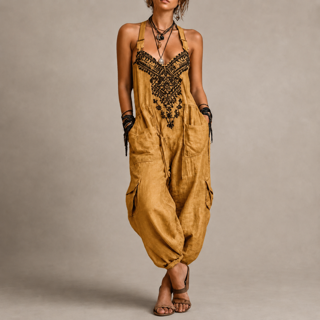 Astrid – tikitud boheemiline kombinees