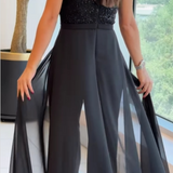 Katerina - stiilne varrukateta kombinees