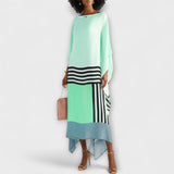 Elenora – avara lõikega geomeetriline kaftan