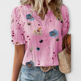 Emily - moodne pluus südamekujulise dekolteega