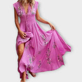 Felizia – boho kleit lummava tikandiga