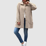 Martina - Klassikaline oversize mantel nöbitega