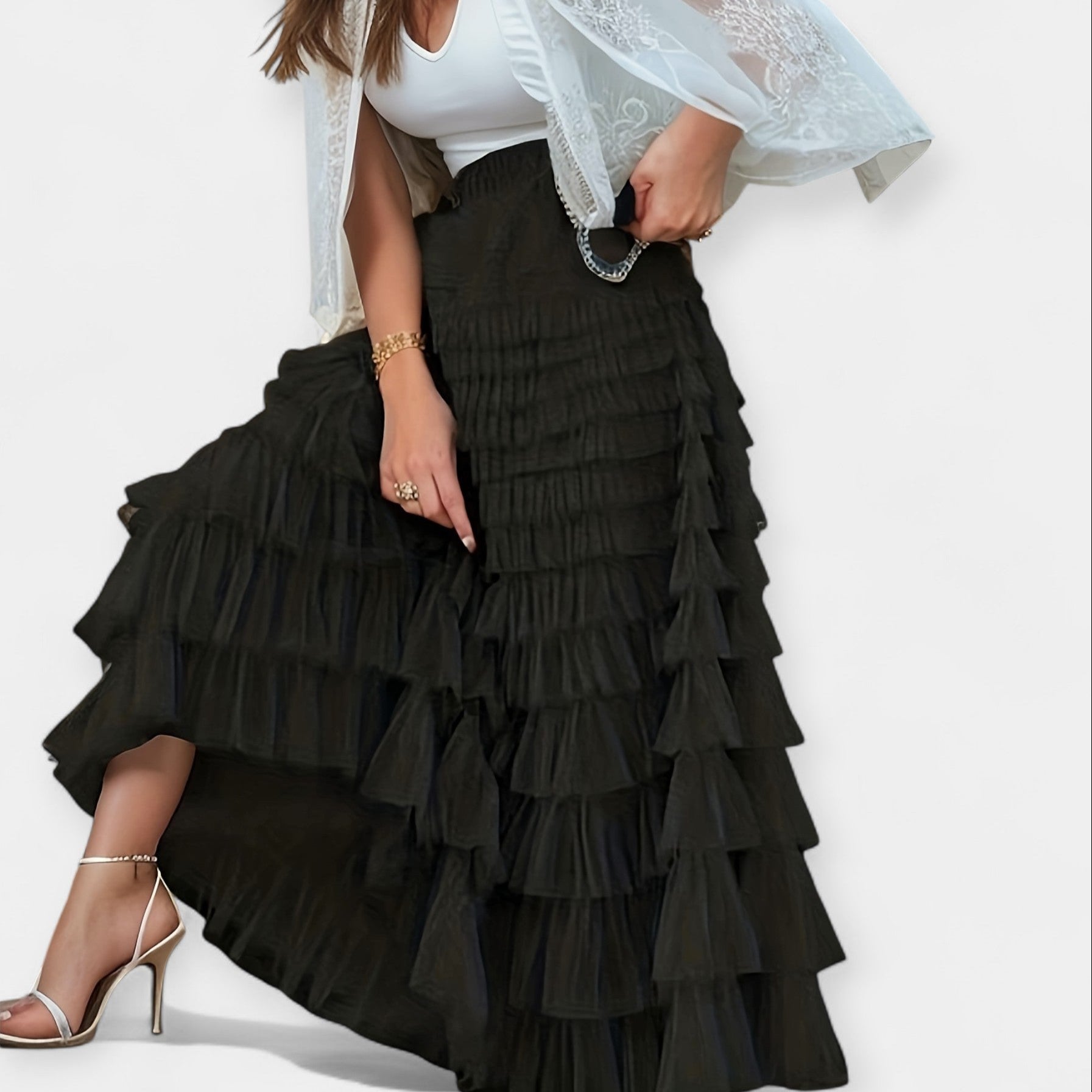 Kristýna - Elegantne seelik dekoratiivse tagumise detailiga