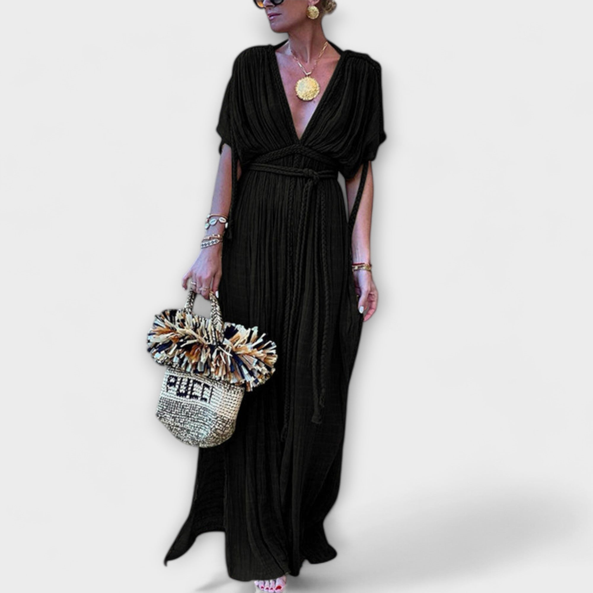 Maxi kleit kimono stiilis kreeka stiilis