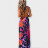 Ronja - La Bamba tie-dye print maxi kleit