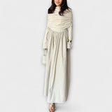 Jessica - laia lõikega kleit oversize stiilis