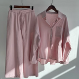 Kaja – Elegantne suve linane komplekt