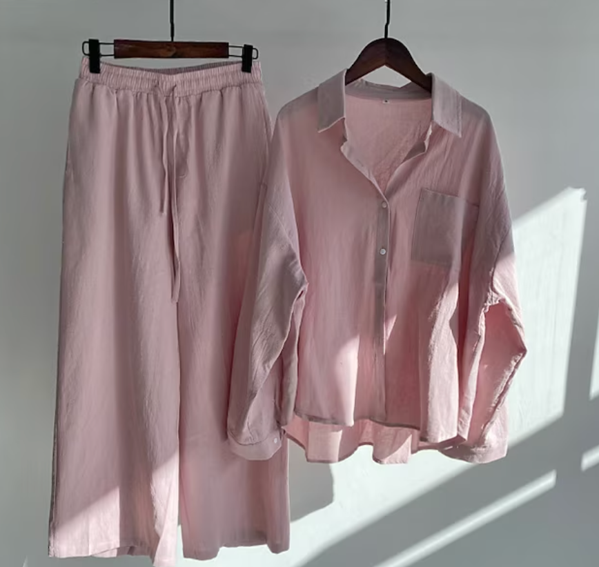 Kaja – Elegantne suve linane komplekt