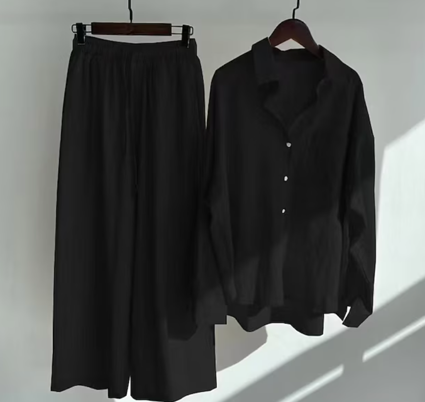 Kaja – Elegantne suve linane komplekt