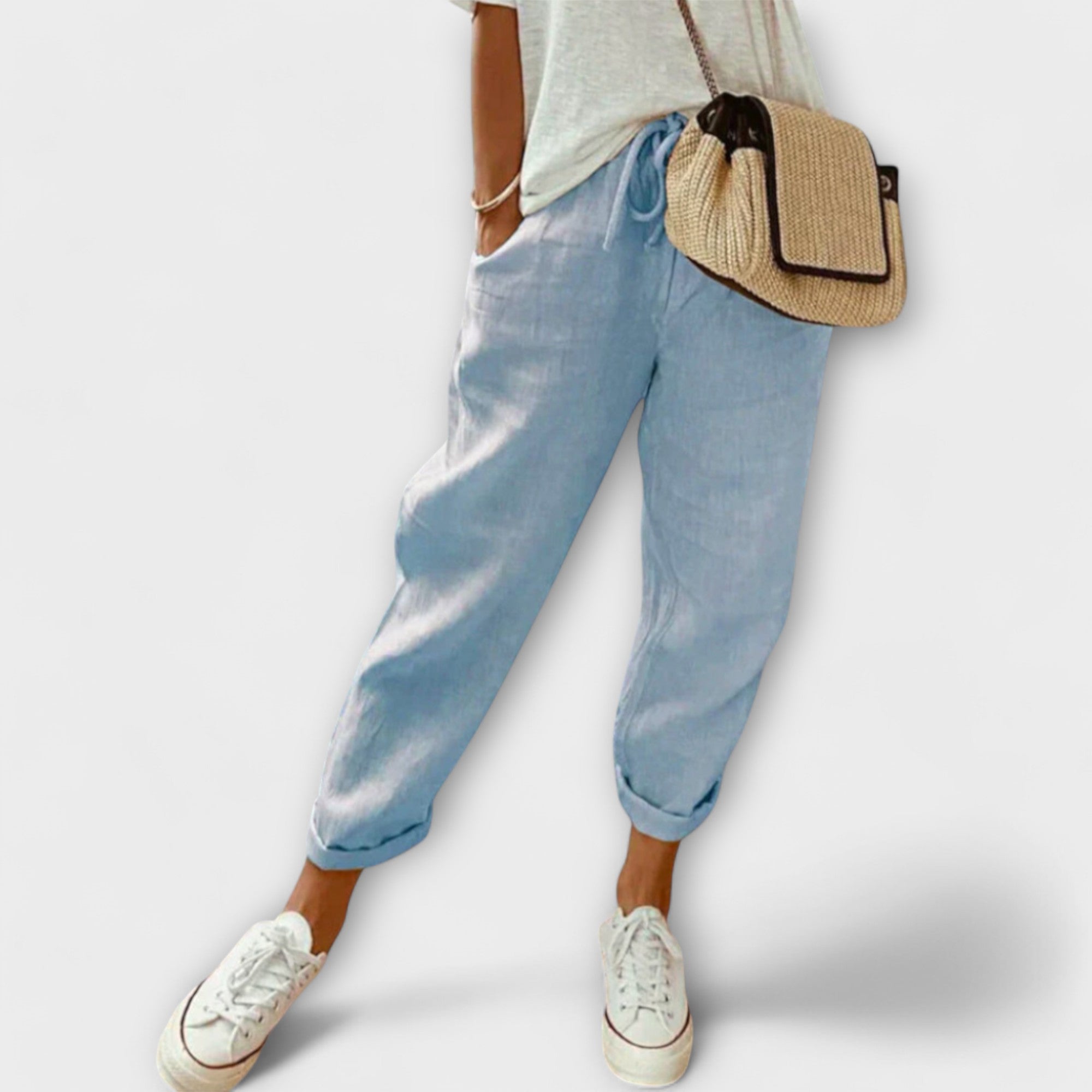 Bibi - Moodne ja mugavad linased püksid