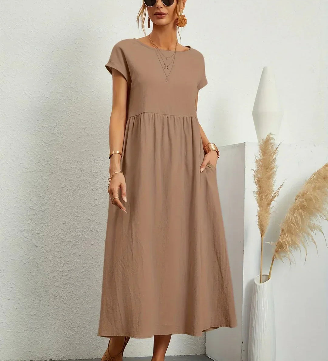 Gabrielle™ — voolav midi kleit, ajatu elegantsus