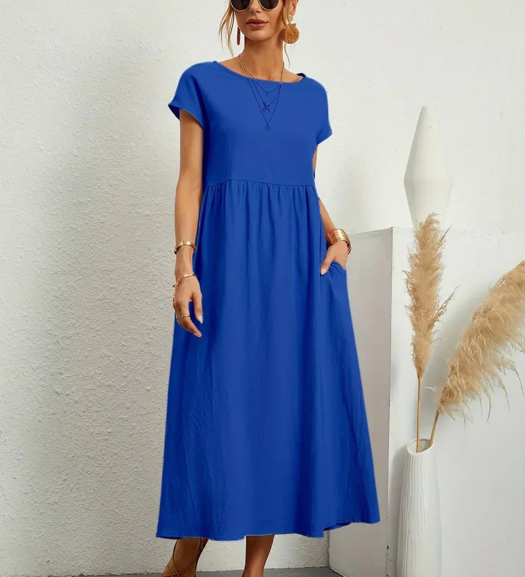 Gabrielle™ — voolav midi kleit, ajatu elegantsus