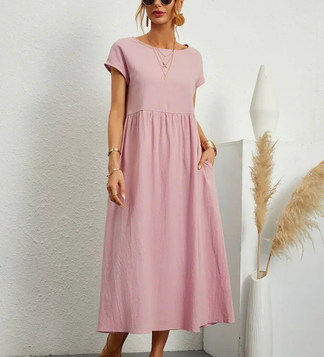 Gabrielle™ — voolav midi kleit, ajatu elegantsus