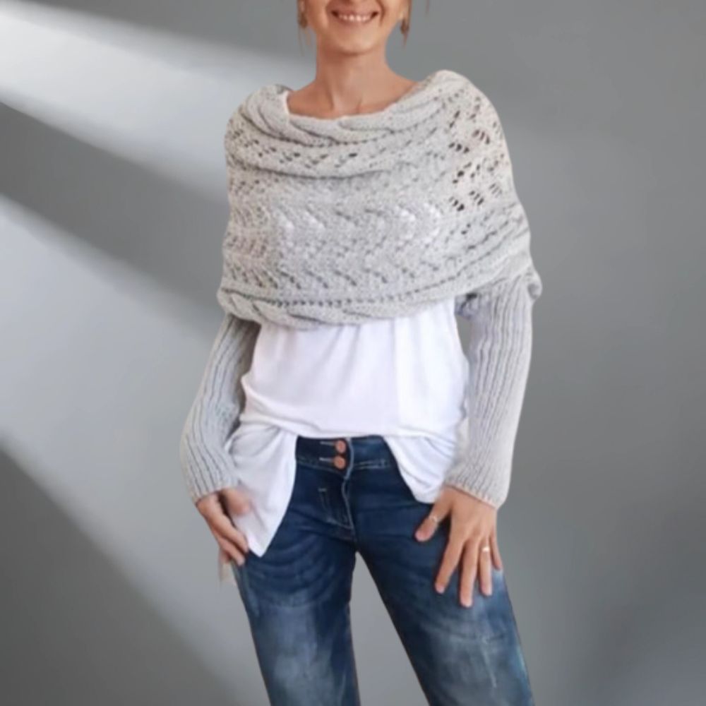 Celeste™ - suur kootud sall