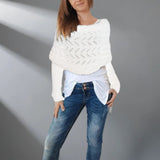 Celeste™ - suur kootud sall