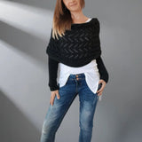 Celeste™ - suur kootud sall