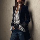 Teresa | Elegantne sametjakk