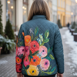 Antonina – pikitud jakk alternatiivse mustriga Vintage