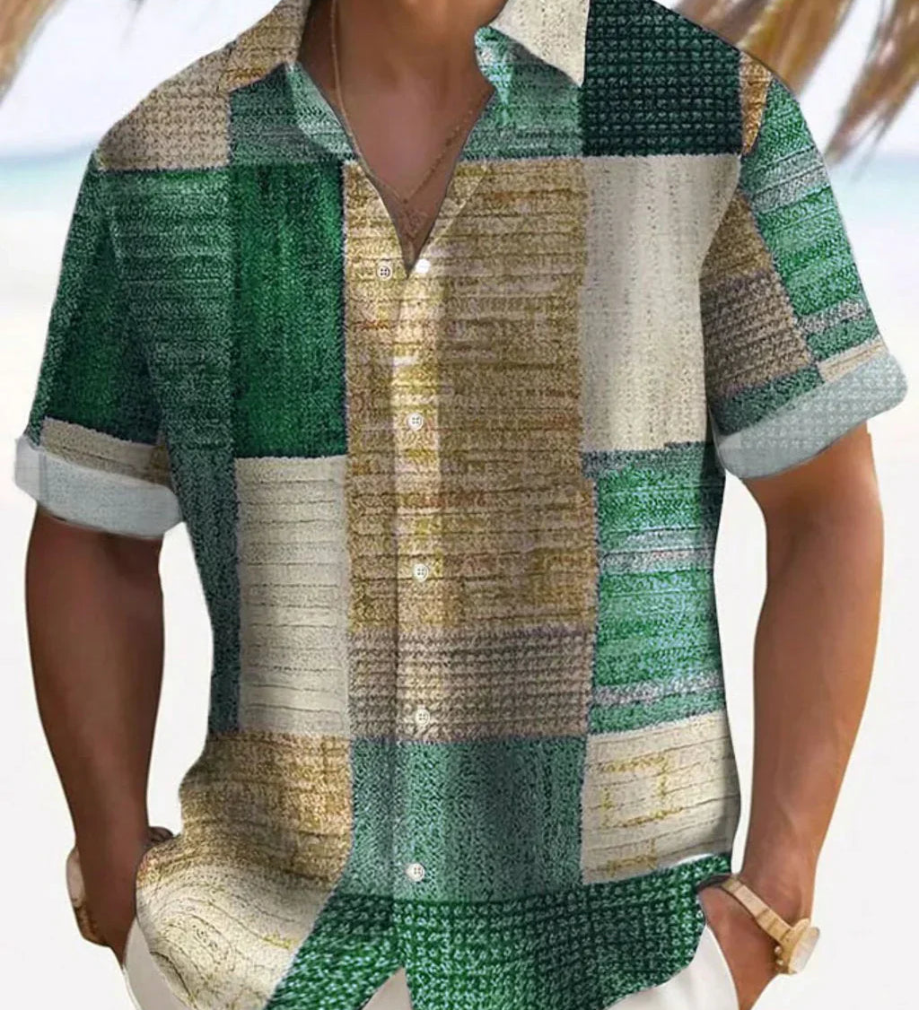 Elegantne ruuduline särk