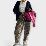 Chandra - vintage teksad leopardiprindiga