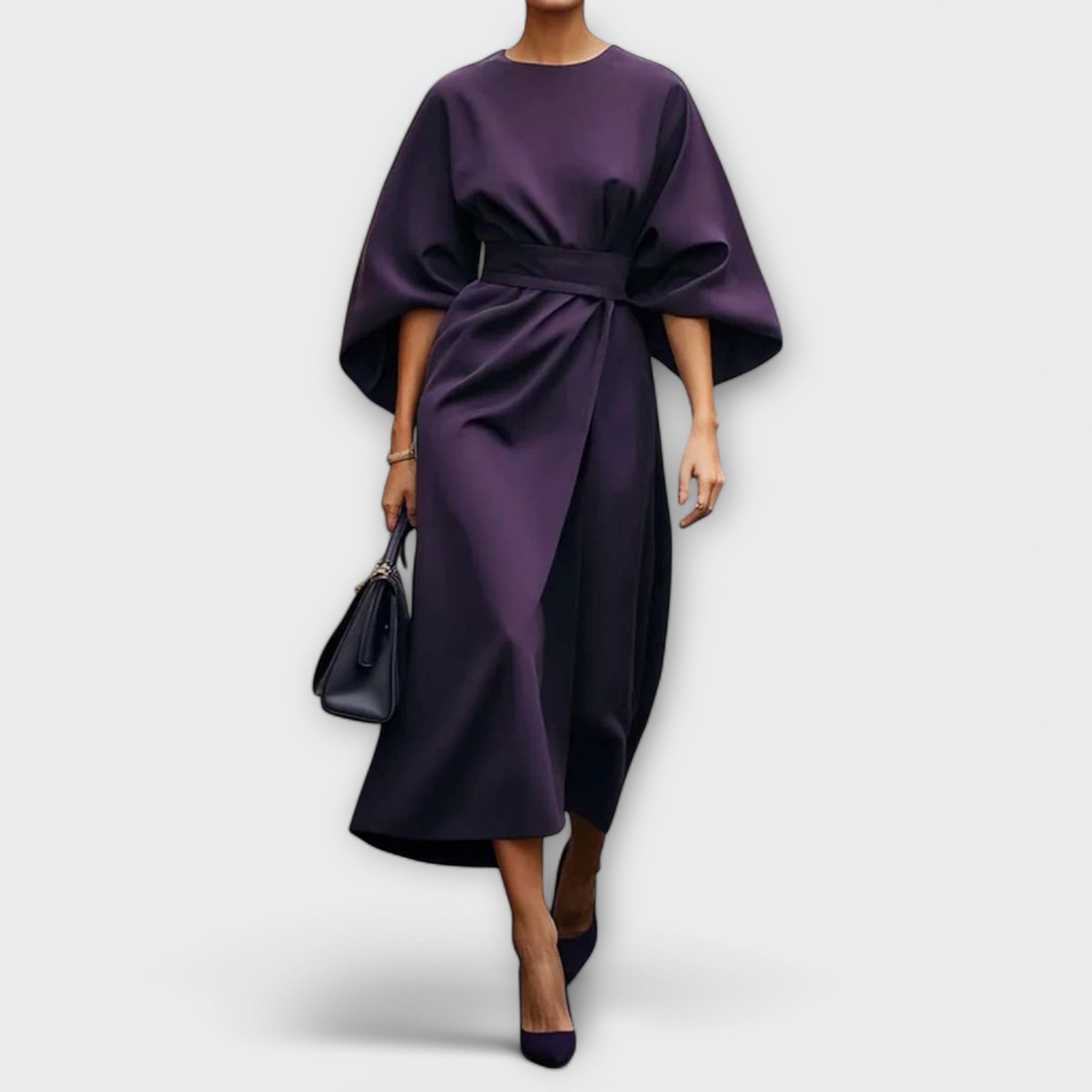 Sonia - Elegantne kleit varrukatega