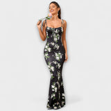 Thalia - peokleit trükiga ja seotud õlapaeltega