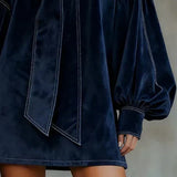 OLIVIA | elegantne veluurminikleit