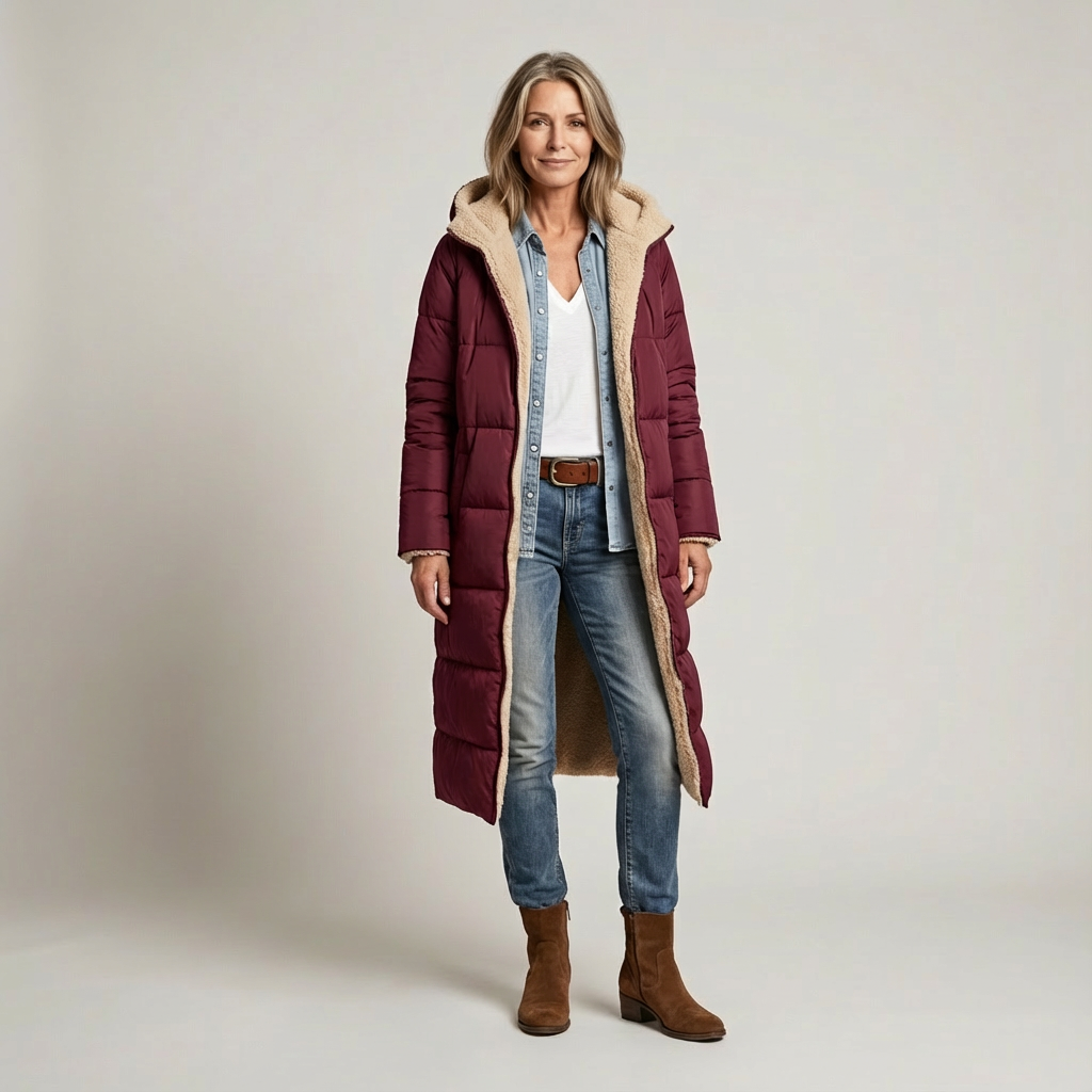Amelia | suur kahepoolne mantel