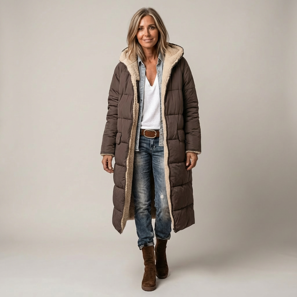 Amelia | suur kahepoolne mantel