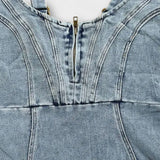 Anna - Denimkleit õlapaeltega