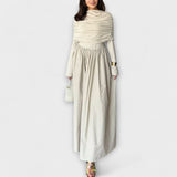 Jessica - laia lõikega kleit oversize stiilis