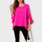 Aria – o blusa decotada perfeita para a primavera