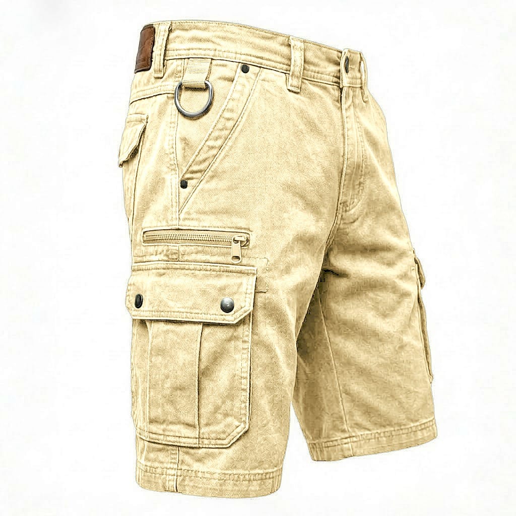 Elias | Mugavad denim-kargolühikesed püksid