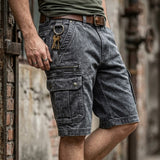 Elias | Mugavad denim-kargolühikesed püksid
