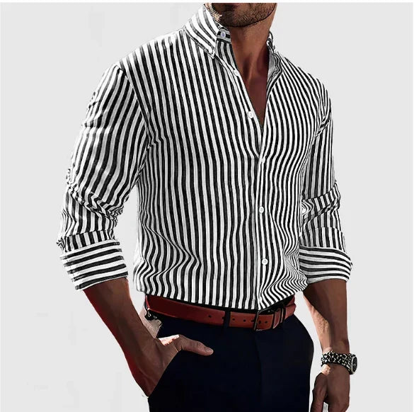 Elegantne triibuline särk