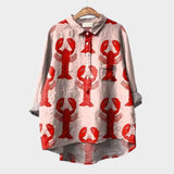 Caranguejo | Blusa premium com estampado floral