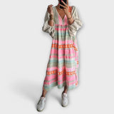 Hermine dress in bright colors