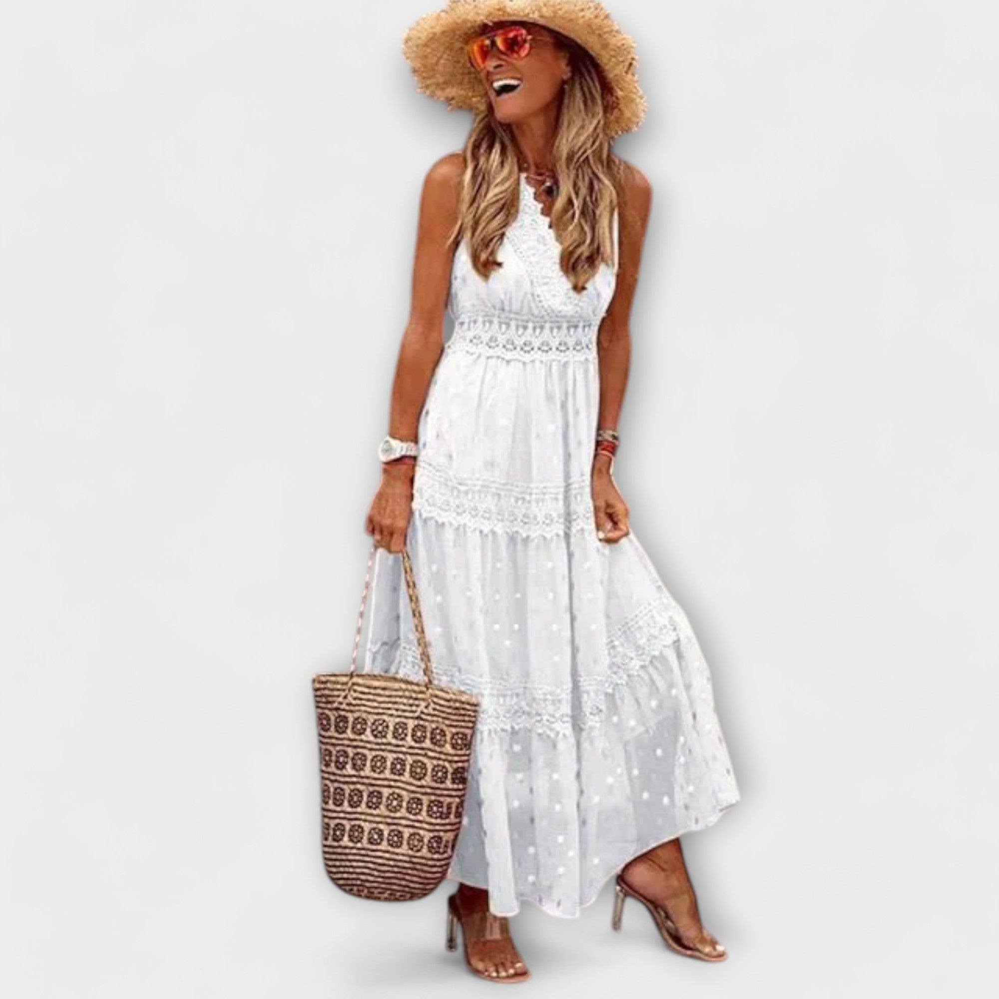 Lola - maksikleiti boho pitsiga
